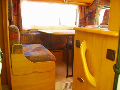 Dinette vue depuis l'extrieure